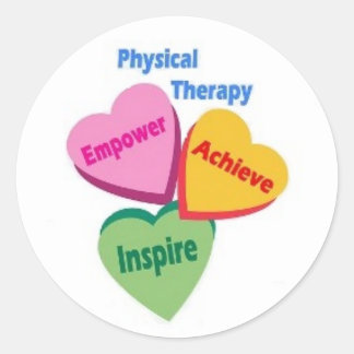 Empower, Achieve, Inspire Classic Round Sticker