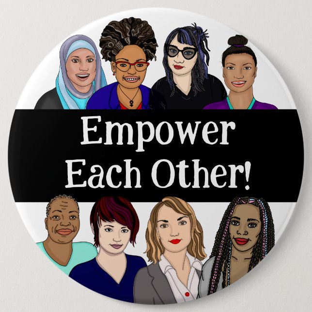 Empower Each Other | Women's Day Pins (Front)