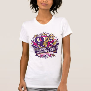 Empower Inspire Lead Women’s Day Graphic T-Shirt