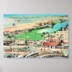 Empower Playa del Rey – 2014 No Border Poster
