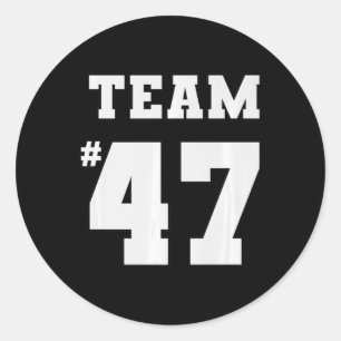Empower Team 47 Kamala Harris Wheimer Inauguration Classic Round Sticker