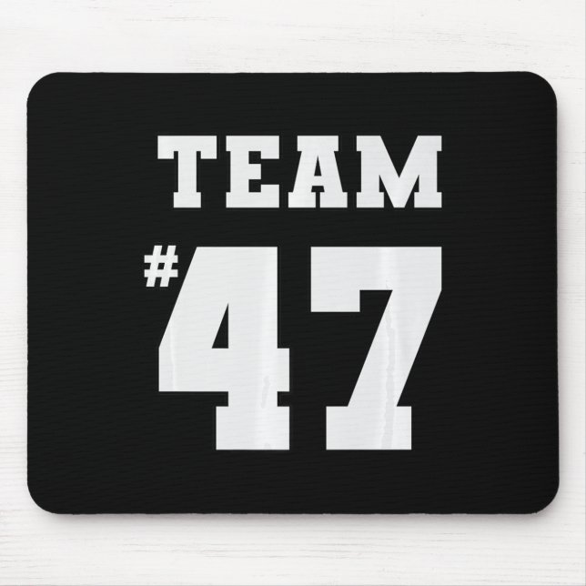 Empower Team 47 Kamala Harris Wheimer Inauguration Mouse Pad (Front)