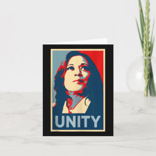 Empower Unity Kamala Harris Hope Poster 47 Rally W Card