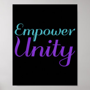 Empower Unity Prevention Awareness Design Poster