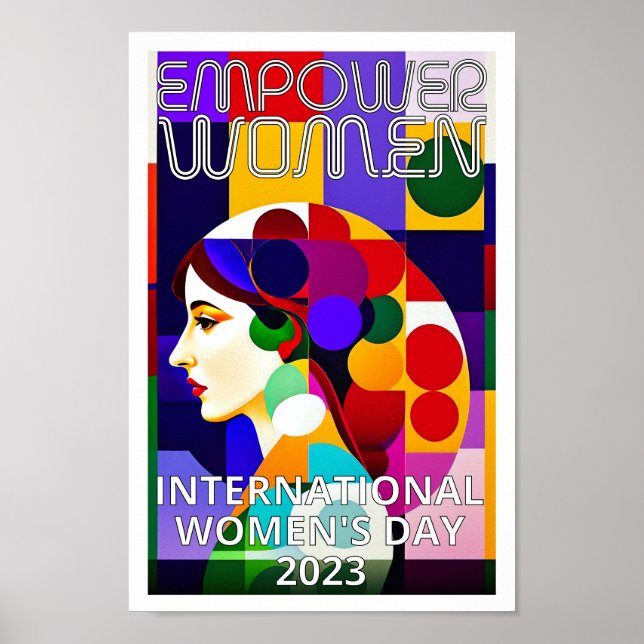 Empower Women - International Women's Day 2023 Pos Poster (Front)