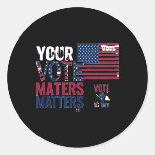 Empower Your Voice 2024 Election Campaign Sticker 