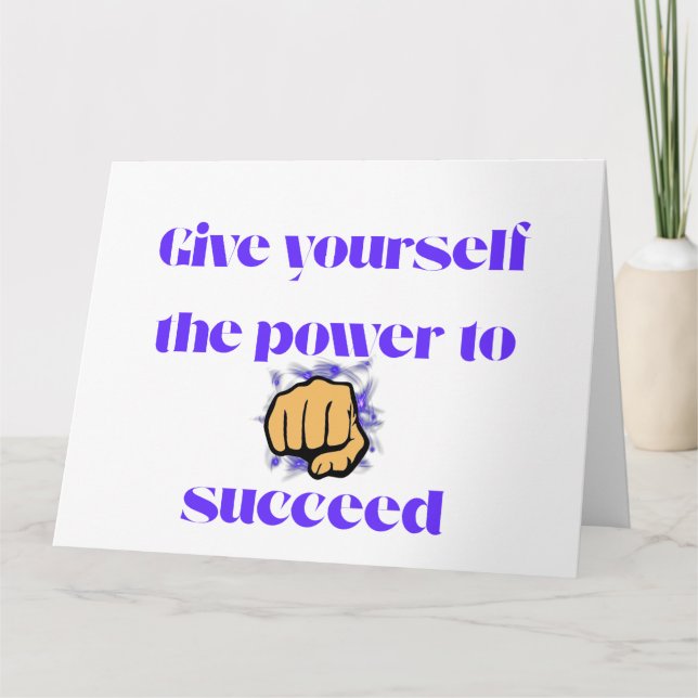 Empower Yourself Card (Front)