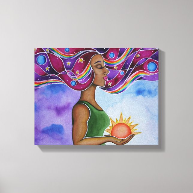 Empowered 2 by Rita Loyd Canvas Print (Front)