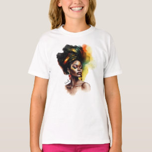 Empowered African-American Woman (2) T-Shirt