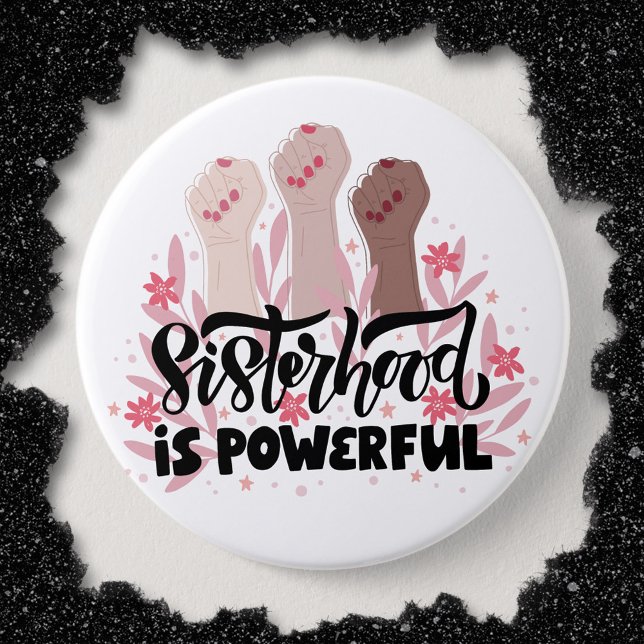 Empowered Female Sisterhood Button (Creator Uploaded)