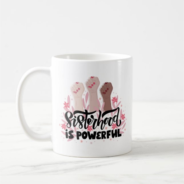 Empowered Female Sisterhood Mug (Left)
