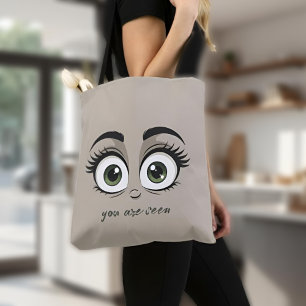 Empowered Gaze   You Are Seen Tote Bag