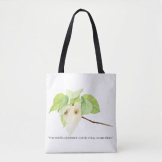 Empowered Minimalist Woman | Inspirational Quote  Tote Bag