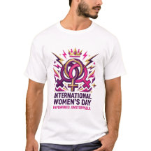 Empowered Unstoppable Women’s Day Design
