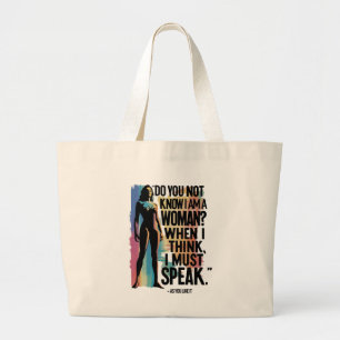 "Empowered Voices" Feminist Shakespeare Tote