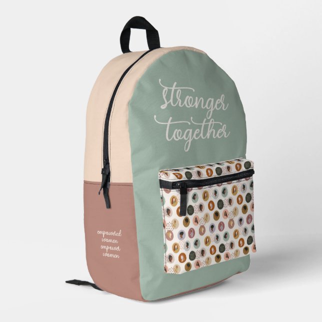 Empowered Women Backpack (Back Corner Left)