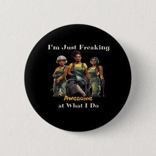 Empowered Women - Emotional Help Coworker 6 Cm Round Badge