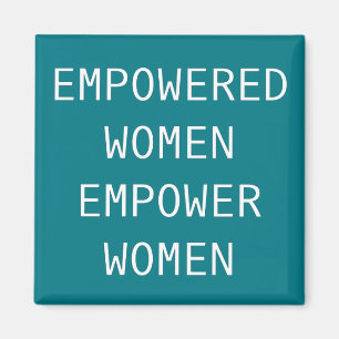 Empowered Women Empower Cool RBG Magnet
