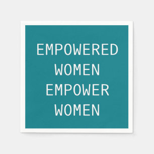 Empowered Women Empower Cool RBG Napkin
