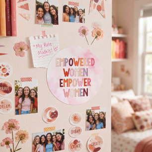 Empowered Women Empower Women Classic Round Sticker