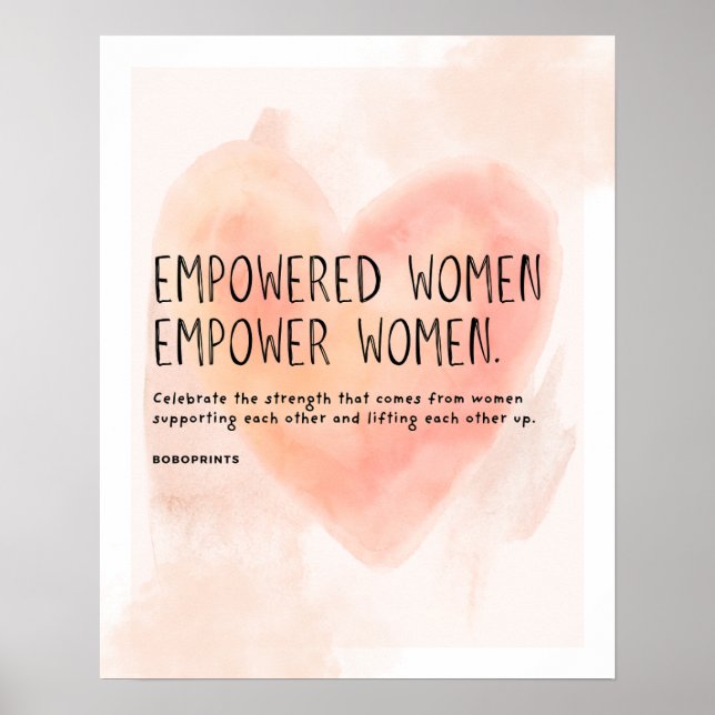 Empowered Women Empower Women - Feminist Empowerme Poster (Front)