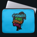 Empowered Women Empower Women Laptop Sleeve<br><div class="desc">Celebrate the strength and support of women with our "Empowered Women Empower Women" collection on Zazzle. Featuring inspiring designs that promote unity and empowerment, these products are perfect for expressing solidarity and encouraging a positive impact. Whether you are looking for apparel, accessories, or home decor, join the movement and inspire...</div>