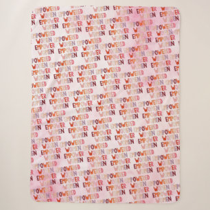 Empowered Women Empower Women Sherpa Blanket