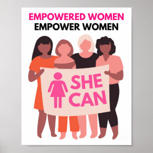 Empowered Women, Empower Women Wall Print