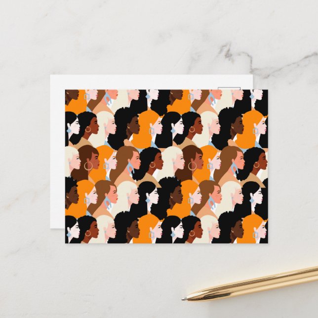 Empowered Women Postcard (Front/Back In Situ)