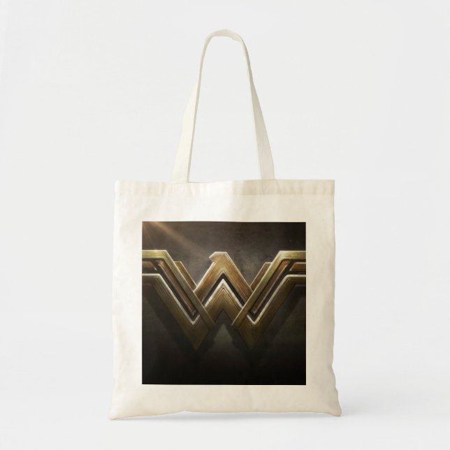 "EmpowerHER: Wonder Women Symbol Bag" Tote Bag (Front)