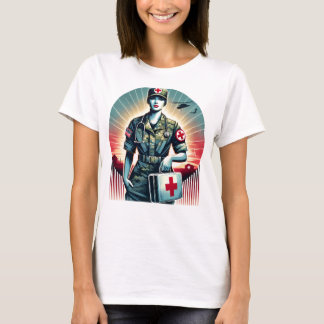 Empowering Army Nurse T-Shirt – Tribute 
