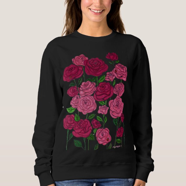 Empowering Roses Sweatshirt (Front)