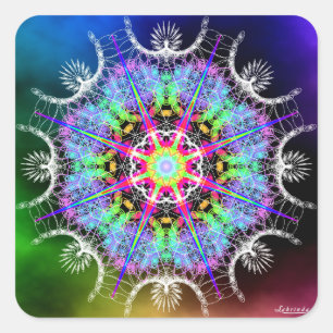 Empowering Square Sticker