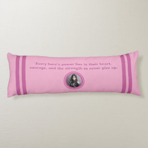 Empowering Warrior A Superhero's True Life Body Cushion