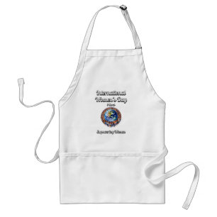 Empowering Women. International Women's Day. Standard Apron