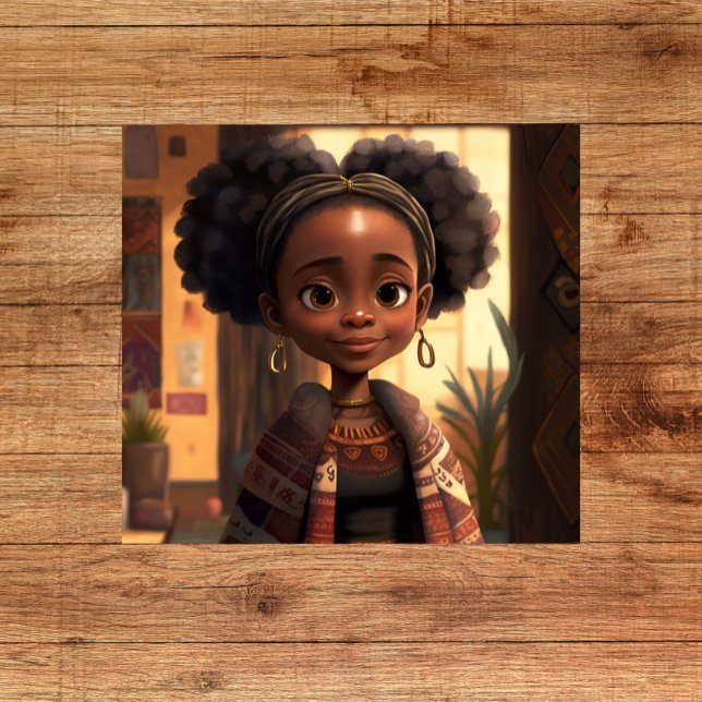 Empowering Young Black Girls: Celebrating Culture  Poster (Creator Uploaded)