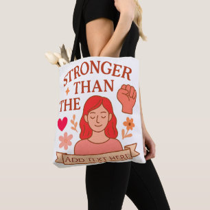 Empowerment Design – Editable Text Area Tote Bag