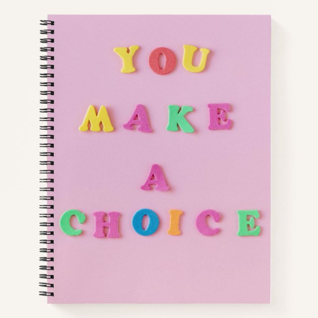 Empowerment Spiral Notebook (Front)