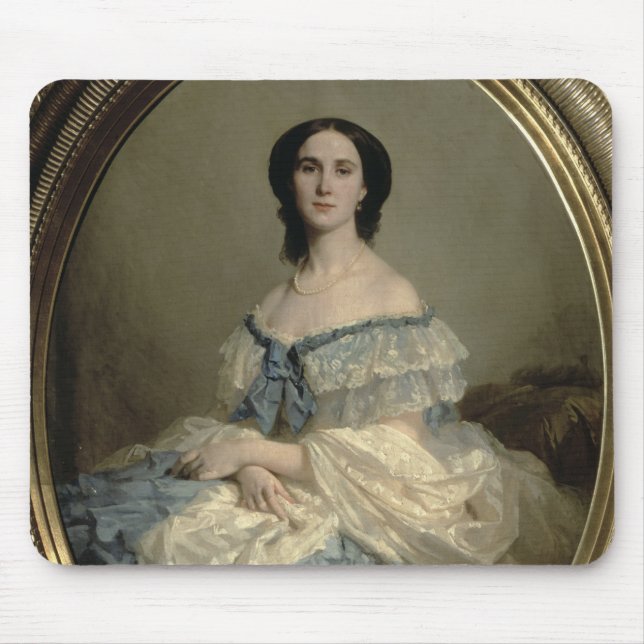 Empress Charlotte of Mexico Mouse Pad (Front)