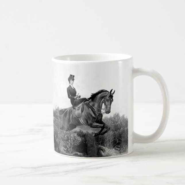 Empress Elisabeth from Austria to Horse Coffee Mug (Right)