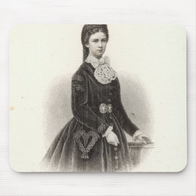 Empress Elisabeth of Austria Mouse Pad (Front)