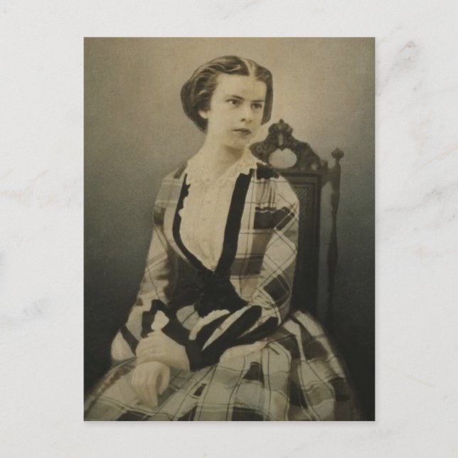 Empress Elisabeth of Austria - Sissi - young girl Postcard (Front)