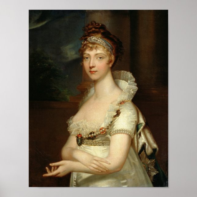 Empress Elizabeth Alexejevna Poster (Front)