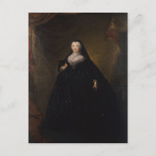 Empress Elizabeth in Black Domino, 1748 Postcard