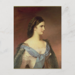Empress Elizabeth of Bavaria  as a young woman Postcard