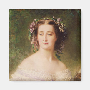 Empress Eugenie and her Ladies in Waiting Magnet