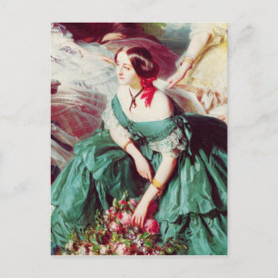 Empress Eugenie and her Ladies in Waiting Postcard