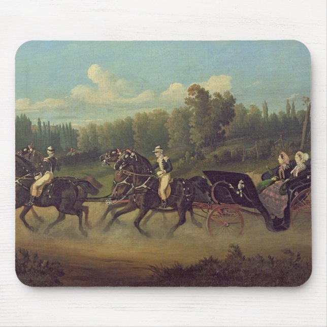 Empress Eugenie  and Queen Victoria  in the Mouse Pad (Front)