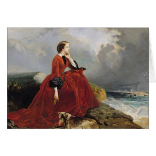 Empress Eugenie at Biarritz, 1858