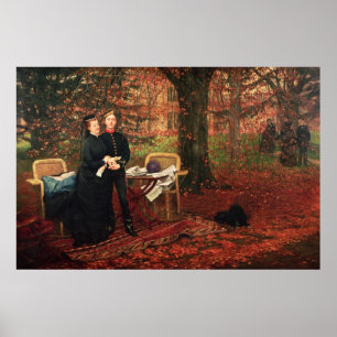 Empress Eugenie & Eugene-Louis Napoleon Poster